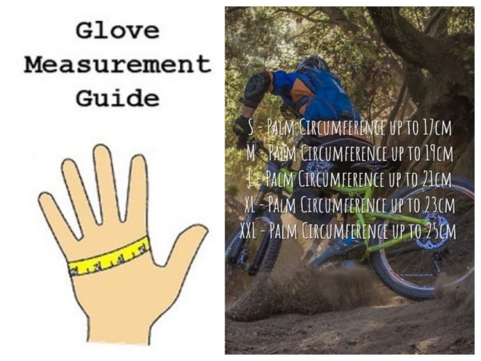 MTN Bike Glove Measuring Guide
