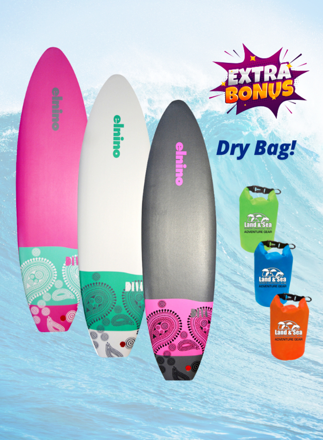 Elnino Diva 6' Softboard Surfboard